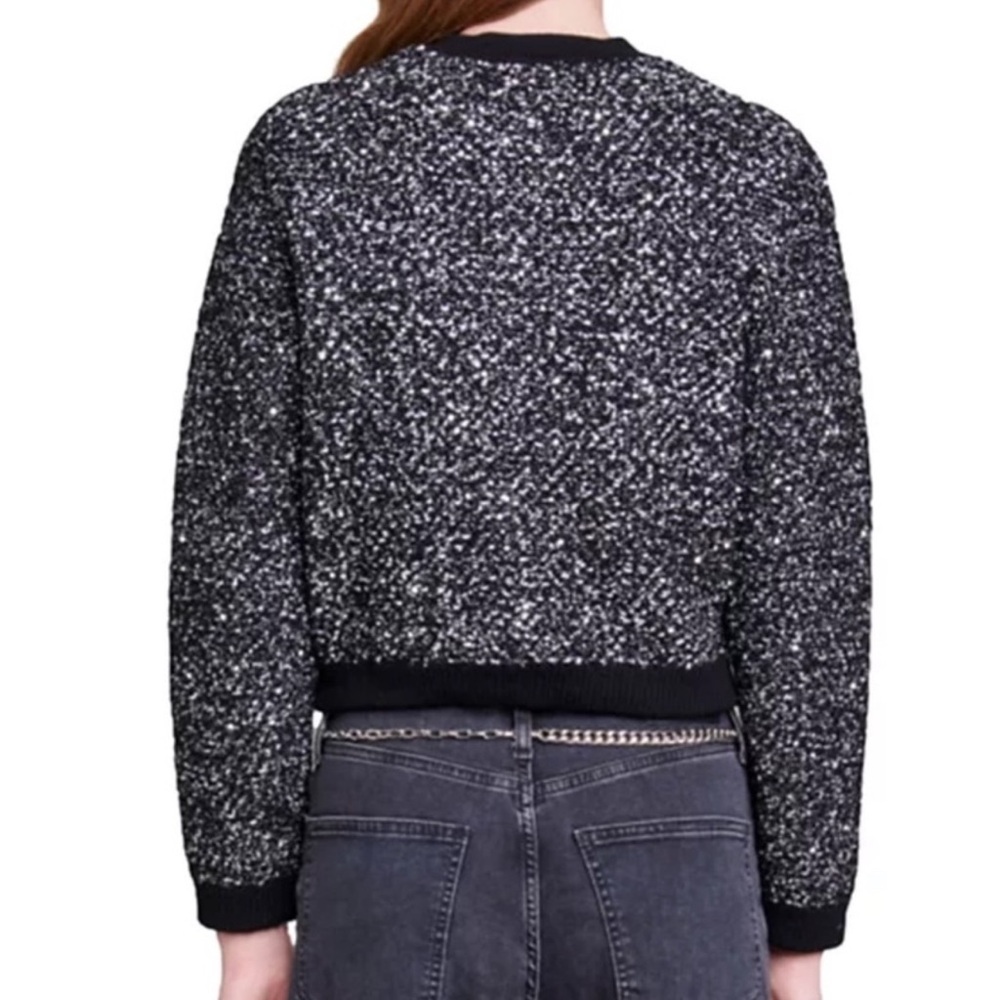 Maje Mevening Cropped Cardigan - Picture 6 of 6